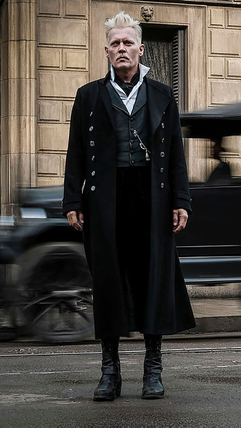 Fantastic beasts, Johnny Depp, Poppy Corby Tuech HD phone wallpaper