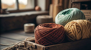 Yarn Texture : Cozy Threads Close-Up, yarn, knitting, Crafting HD wallpaper