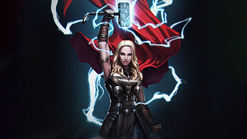 Jane Foster Lady Thor Thor Love and Thunder HD wallpaper