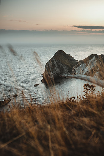Landscape, Nature, Sea, Rock, View From Above, Coast HD phone wallpaper