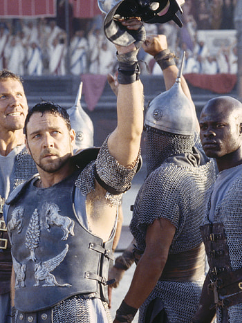 Gladiator saga, Ancient Rome's fate, Cinematic masterpiece, Epic HD phone wallpaper