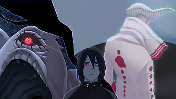 Isshiki Otsutsuki Rinnegan Sasuke Uchiha Sharingan Ten-Tails Boruto HD wallpaper