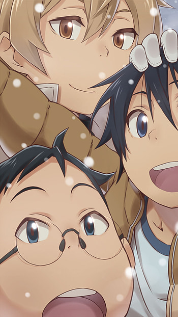 Family of erased, anime HD phone wallpaper