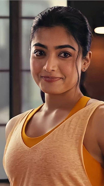 Rashmika mandanna, telugu actress, fitness HD phone wallpaper
