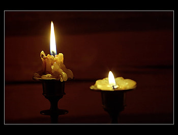 candles, art , abstract, nice HD wallpaper