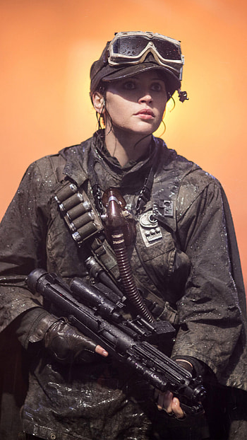 Felicity Jones, Rogue One, Sony Xperia HD phone wallpaper