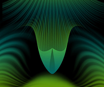 Green and Blue Abstract, blue, abstract, glow, green, pattern HD wallpaper