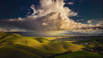 Green Valley Landscape , valley, landscape, nature HD wallpaper