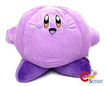 Kirby Purple Plushie!, purple, cutesense, video games, cute, kirby, plushie HD wallpaper