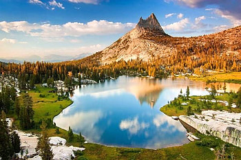 High Lake, beautiful, high, , lake HD wallpaper