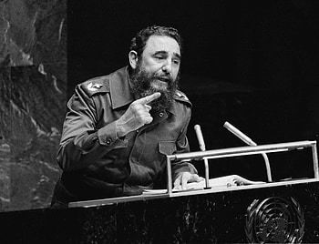 United Nations General Assembly 1960, Fidel Castro HD wallpaper