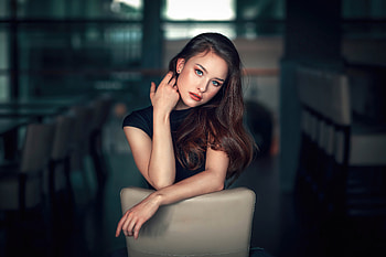 Brunette Girls Model , brunette, girls, model HD wallpaper