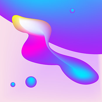 Flowing Gradient, magenta, art HD phone wallpaper