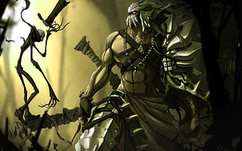 Dark Warrior, style, digital art, creepy, dark, adventure, action, creep, fantasy, video game, cg, weapon, horror, , warrior, stunning HD wallpaper