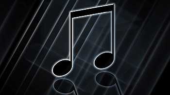 The Note, music, white, black, note HD wallpaper