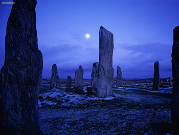 Callanish Standing Stones - Isle of Lewis - Outer Hebrides - Scotland, Isle of Lewis, Scotland, Callanish Standing Stones, Outer Hebrides HD wallpaper
