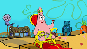Patrick, SpongeBob SquarePants, SpongeBob drawing, Playful illustrations HD wallpaper