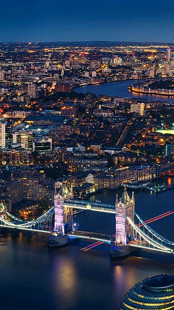 Westminster Abbey, Big Ben, London Eye, Hyde Park HD phone wallpaper