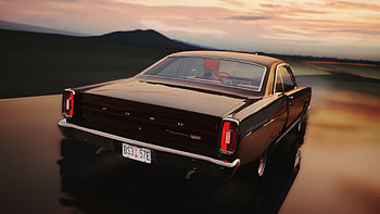 Assetto Corsa Ford Fairlane Willow Springs, video game, Willow Springs, Ford, Assetto Corsa HD wallpaper