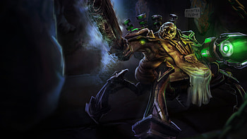Butcher Urgot HD wallpaper