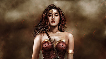 Asian Wonder Woman , wonder-woman, superheroes, artwork, digital-art HD wallpaper