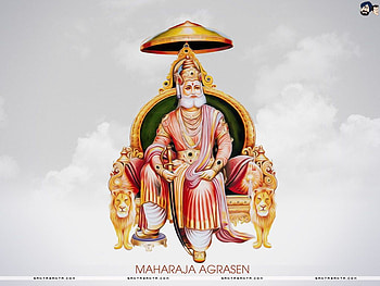 Maharaja Agrasen - legendary Indian king of Agroha HD wallpaper