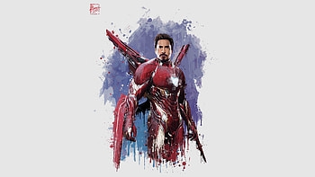 Iron Man New Suit For Avengers Infinity War, iron-man, avengers-infinity-war, 2018-movies, movies, artist, artwork, artstation, digital-art HD wallpaper