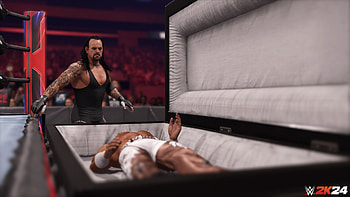WWE 24 – Intense Wrestling Action Scene, video game, WWE 24 HD wallpaper