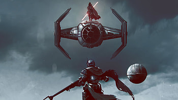 Darth Vader Vs The Mandalorian Yoda , the-mandalorian, star-wars, tv-shows, darth-vader, artist, artwork HD wallpaper