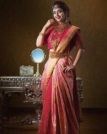 Sreeleela, sari, Telugu actress, flash graphy HD phone wallpaper