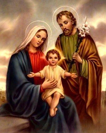 Holy Family, Joseph and Mary HD phone wallpaper