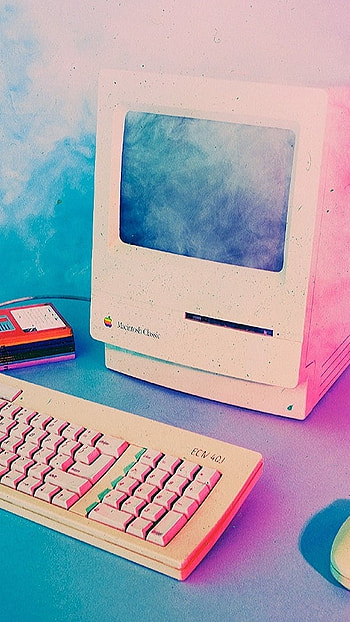 Cute, Retro Computer HD phone wallpaper
