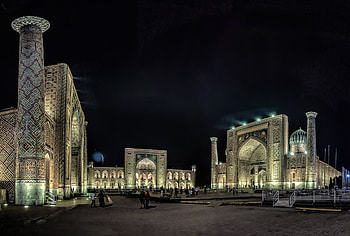 Uzbekistan, Samarkand, , Architecture, Place HD wallpaper