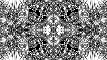 Trippy Psychedelic Fractal, trippy, psychedelic, aesthetic, Abstract, fractal HD wallpaper