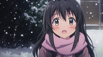 Winter Anime Bliss: Ultra, winter anime, anime girl, Anime, girl, snow HD wallpaper