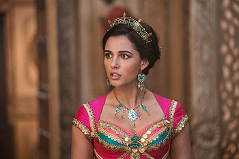 Naomi Scott, Jasmine, casting controversy, Aladdin HD wallpaper