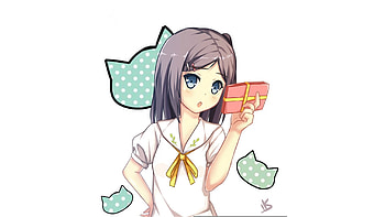 Tsutsukakushi Tsukiko, Hentai Ouji to Warawanai Neko, anime girl HD wallpaper