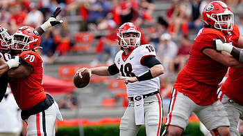 JT Daniels, Georgia Bulldogs HD wallpaper