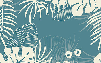 Pattern, summer, blue, white, flower, texture, leaf, vara HD wallpaper