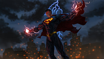 Superman Defender Of Earth, superman, superheroes, artwork, art, digital-art, artstation HD wallpaper