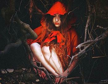 Girl on Tree, in red, , on tree, cool, girl HD wallpaper