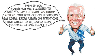 If He Could Just Think, cheat, biden, promise, freak HD wallpaper