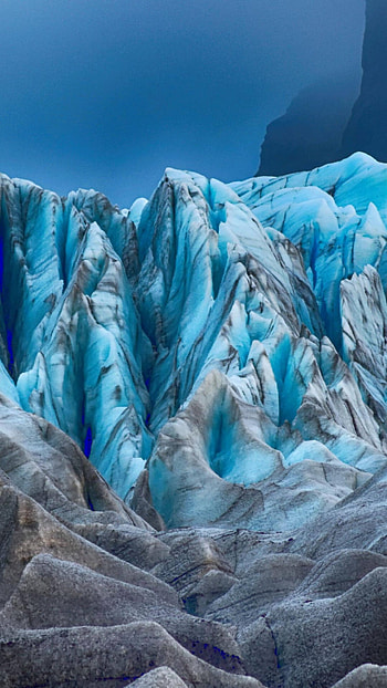 Glacier, Natural wonder, Frozen landscape, Majestic beauty HD phone wallpaper