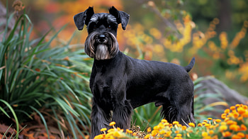 Schnauzer in Bloom -, Animal, dog, schnauzer HD wallpaper