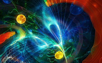 Abstract, Background, Dark, Fractal, Balls HD wallpaper