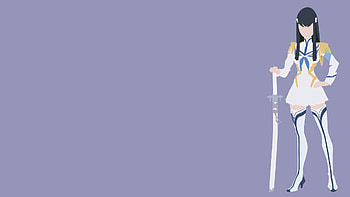 Minimalist Anime HD wallpaper