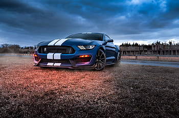Ford Mustang Shelby Gt500, ford-mustang, cars, behance HD wallpaper