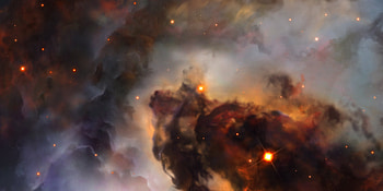 Universe, Stars, Nebula, Galaxy, Glow HD wallpaper
