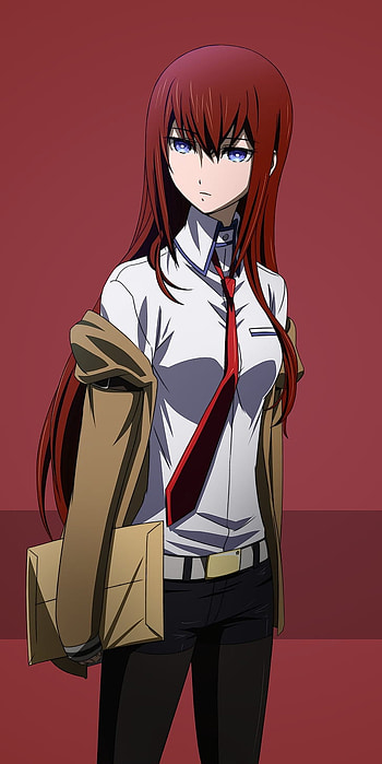 Makise Kurisu, steins;gate, anime HD phone wallpaper