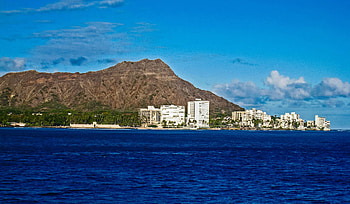 Diamond Head, , hawaii, Honolulu HD wallpaper